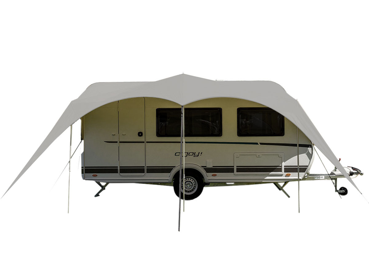Campooz Trekking Sonnensegel 275 cm – Grau