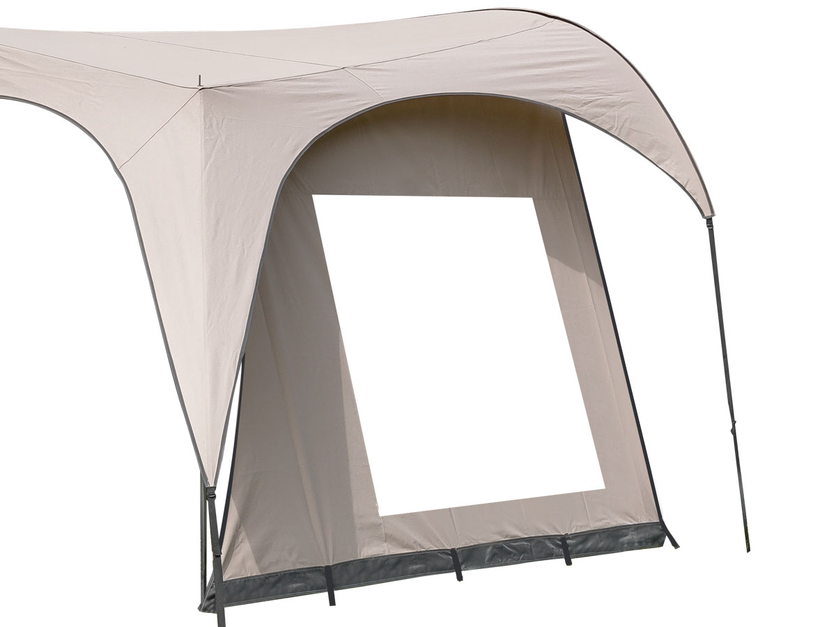 Campooz Travelling Seitenwand mit Fenster – Beige