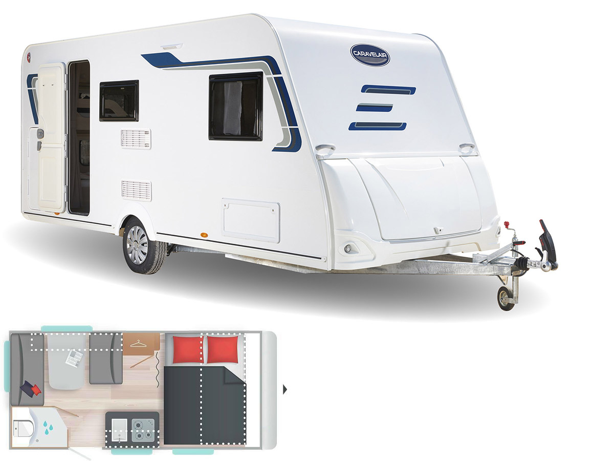 Caravelair Alba 390 2020 Wohnwagen
