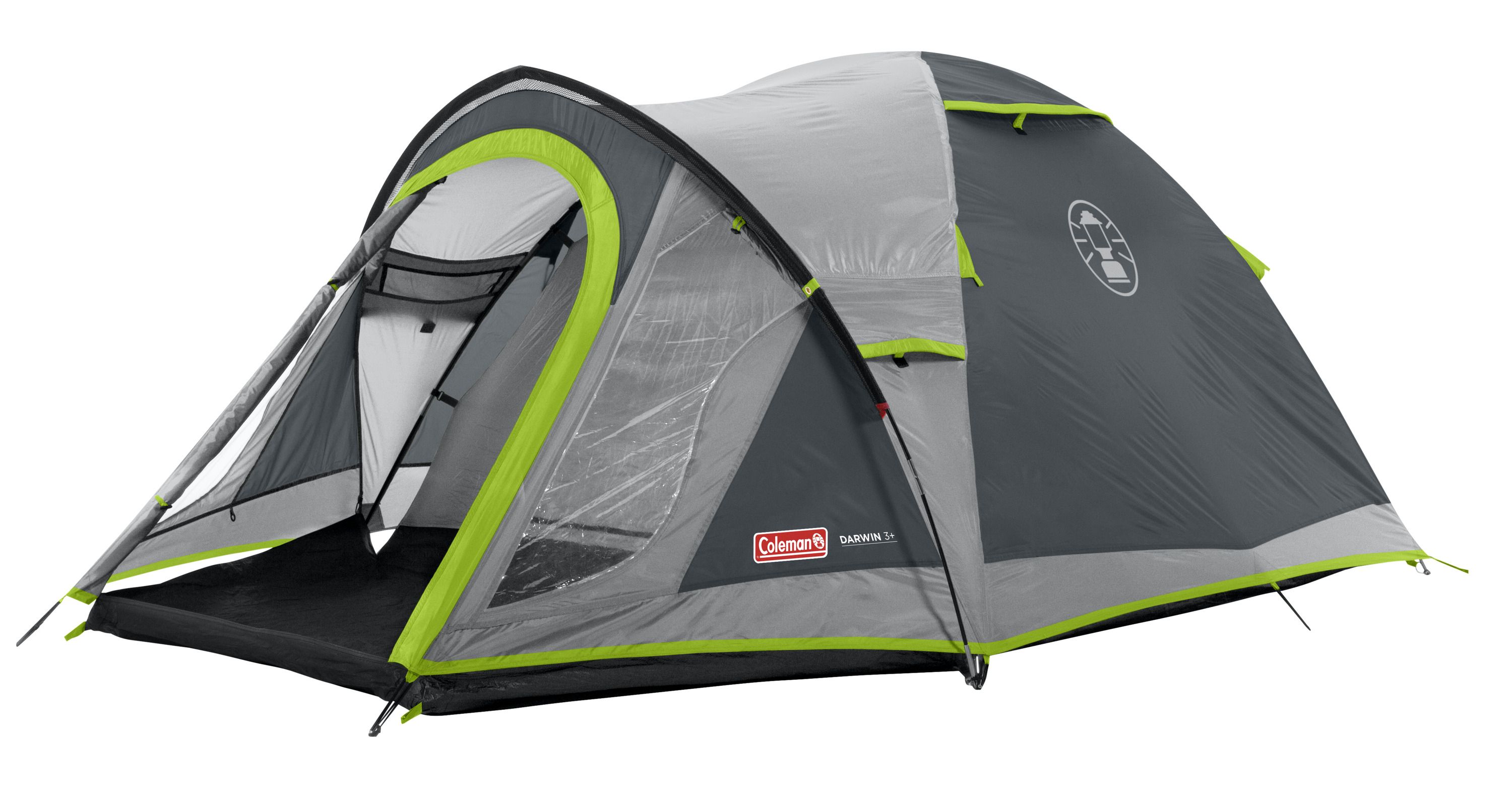 Coleman Darwin 3 Plus Grey Kuppelzelt