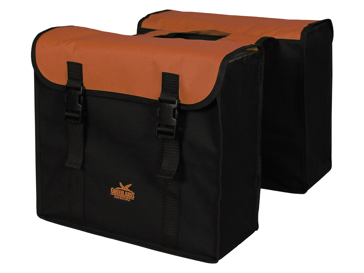 Greenlands Colourfull brick doppelte Gepäckträgertasche