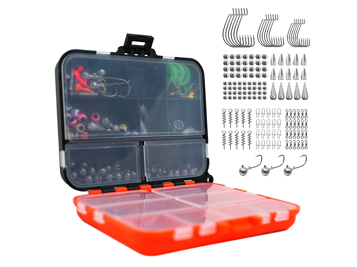 Fish-xpro haken und blei set – 201 teilig