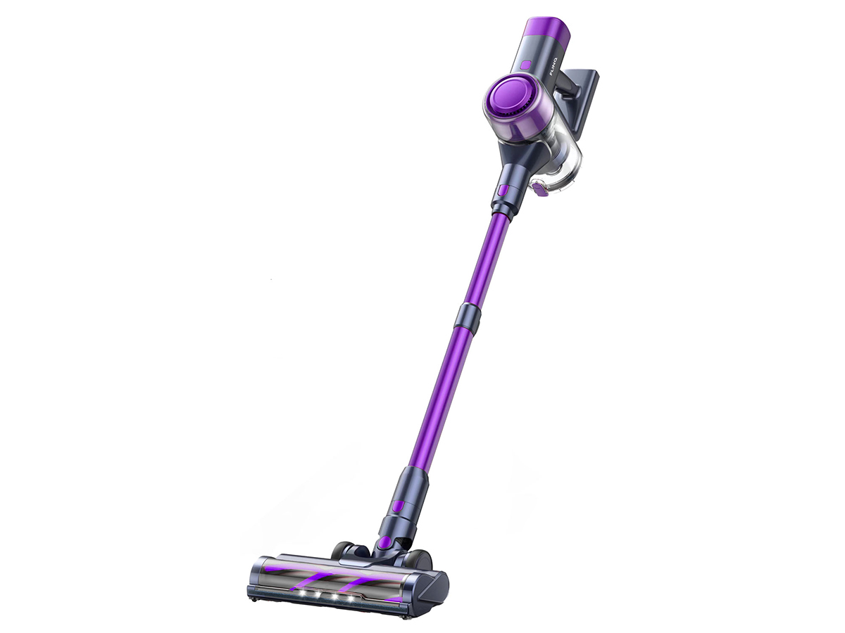 FlinQ V12 Akku-Staubsauger mit Handstaubsauger – Purple