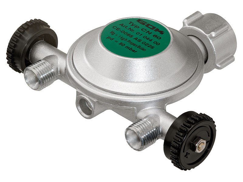 Badé Din Duo Gasdruckregler – 30 mbar