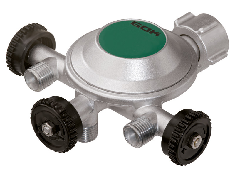 Badé DIN Trio Druckregler – 30 mbar