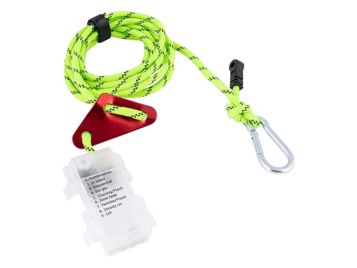 Bo-Camp LED Abspannleine – Set von 2