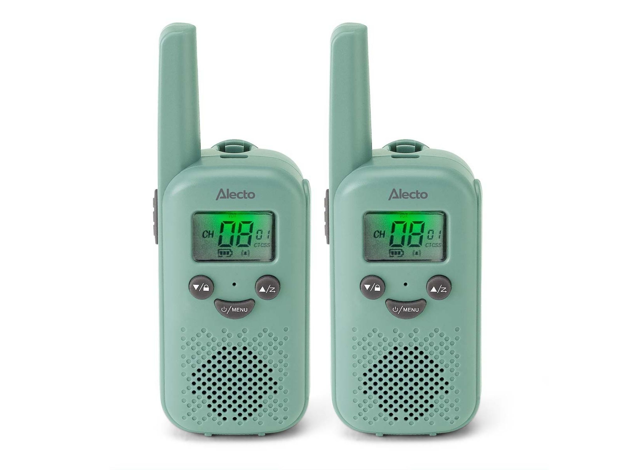 Alecto FR10GR Walkie-Talkie-Set – Green