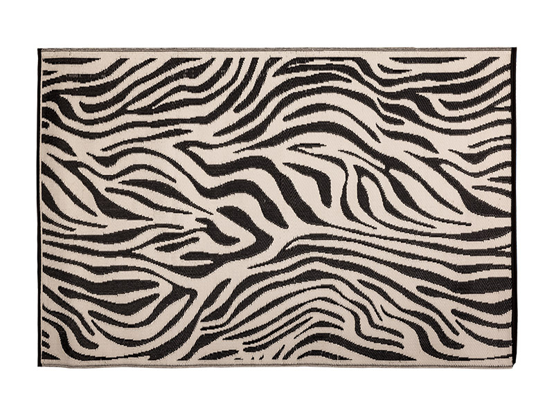 Esschert Design Zebra Gartenteppich
