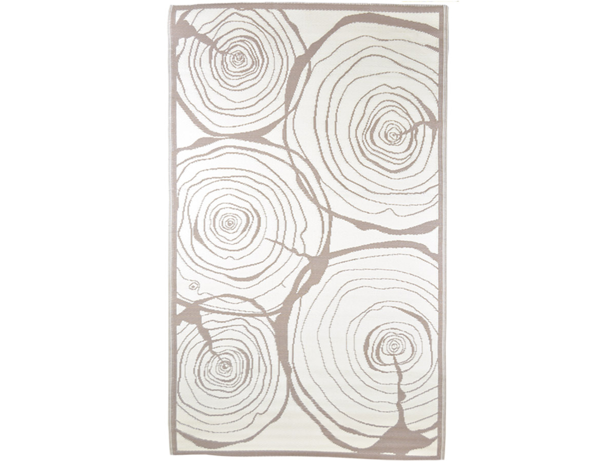 Esschert Design Jahresringe Gartenteppich