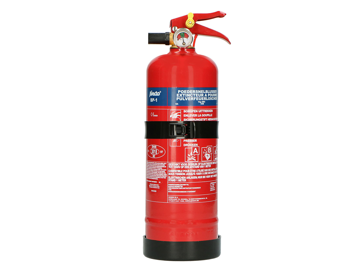 Alecto BP1 Pulverlöscher – 1 kg