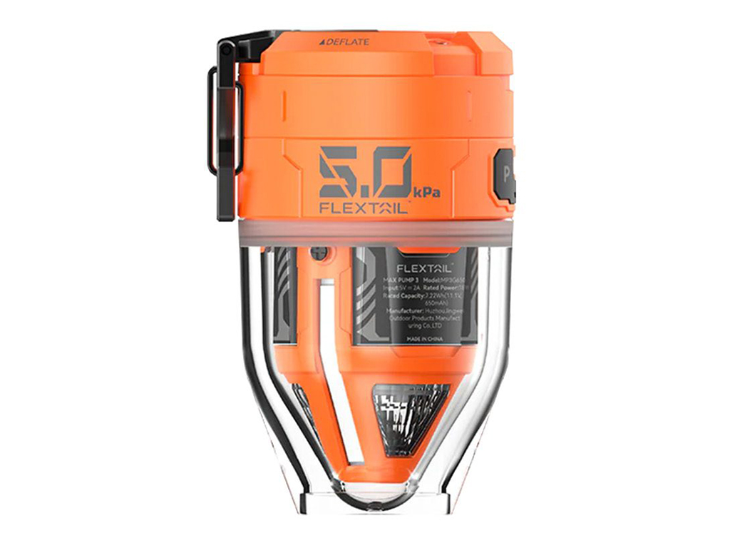 Flextail Max Pump 3 Elektrische Luftbettpumpe – Orange