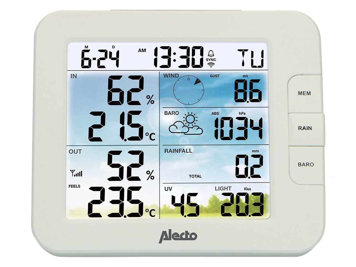 Alecto ws5400 wlan-wetterstation
