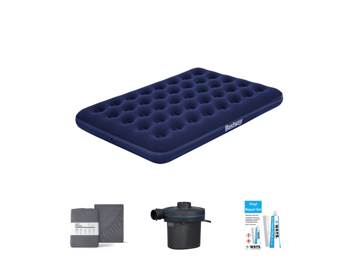 Bestway Classic 191 x 137 cm Luftmatratzen-Set – 4-teilig