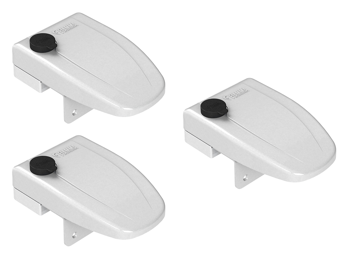 Fiamma Safe Door Frame 3 Sicherheitsschlösser – White