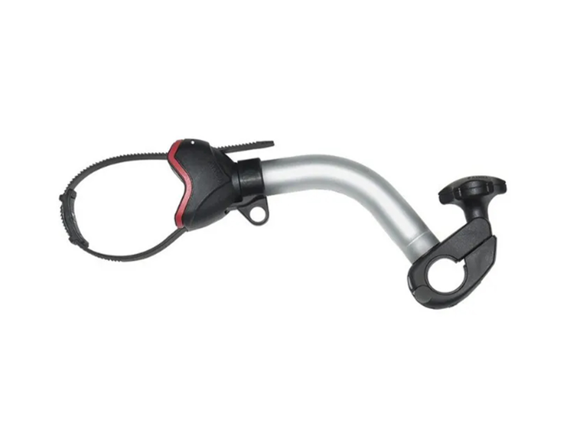 Fiamma Bike Block Pro S2 mittellange Fahrradklemme – silber