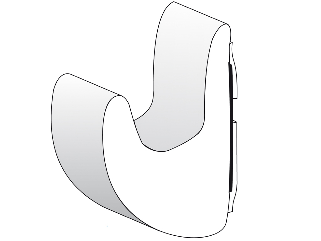Fiamma Drip Stop Regenrinne schwarz 75 cm