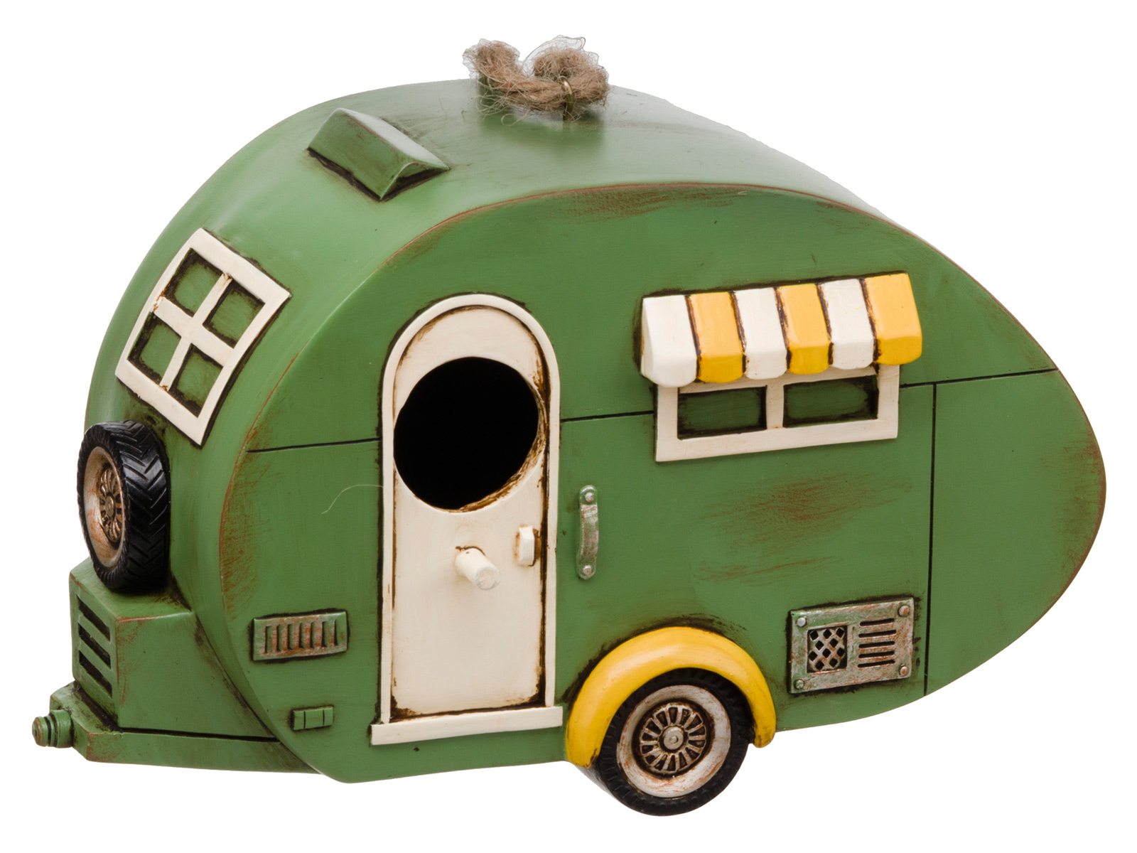 Flamefield 1930's Vintage Caravan Vogelhaus