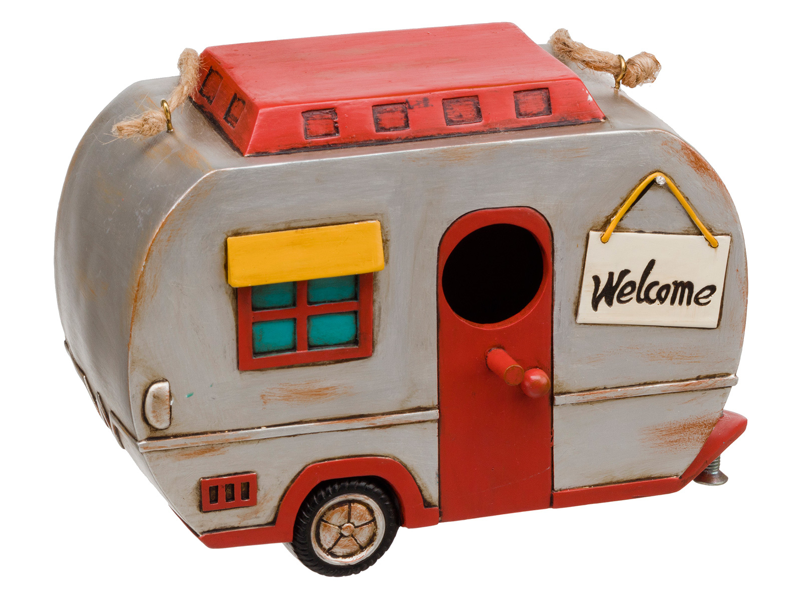 Flamefield 1950's Vintage Caravan Vogelhaus