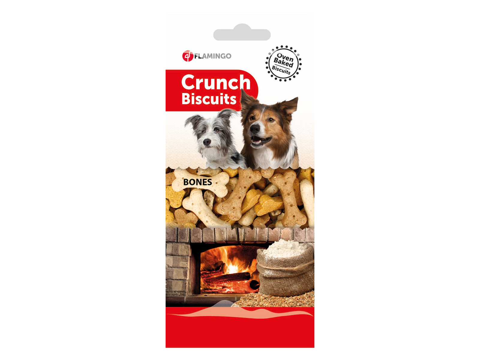 Flamingo Crunch Biscuits Bones Hundeleckerlis