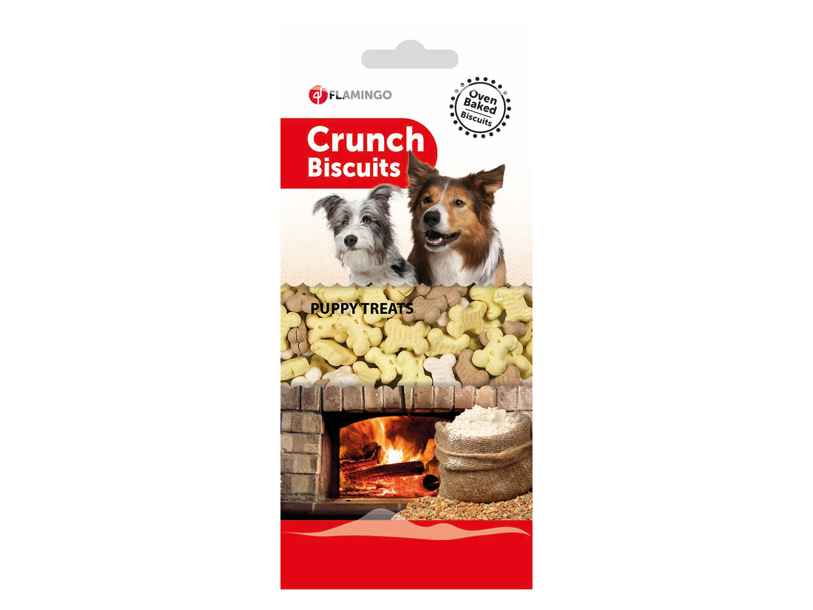 Flamingo Crunch Biscuits Puppy Treats Hundeküchlein