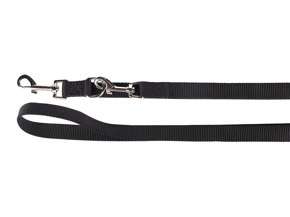 Flamingo Ziggi Black Trainingsleine – 200 cm
