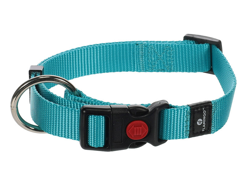 Flamingo Ziggi Turquoise Halsband – XS
