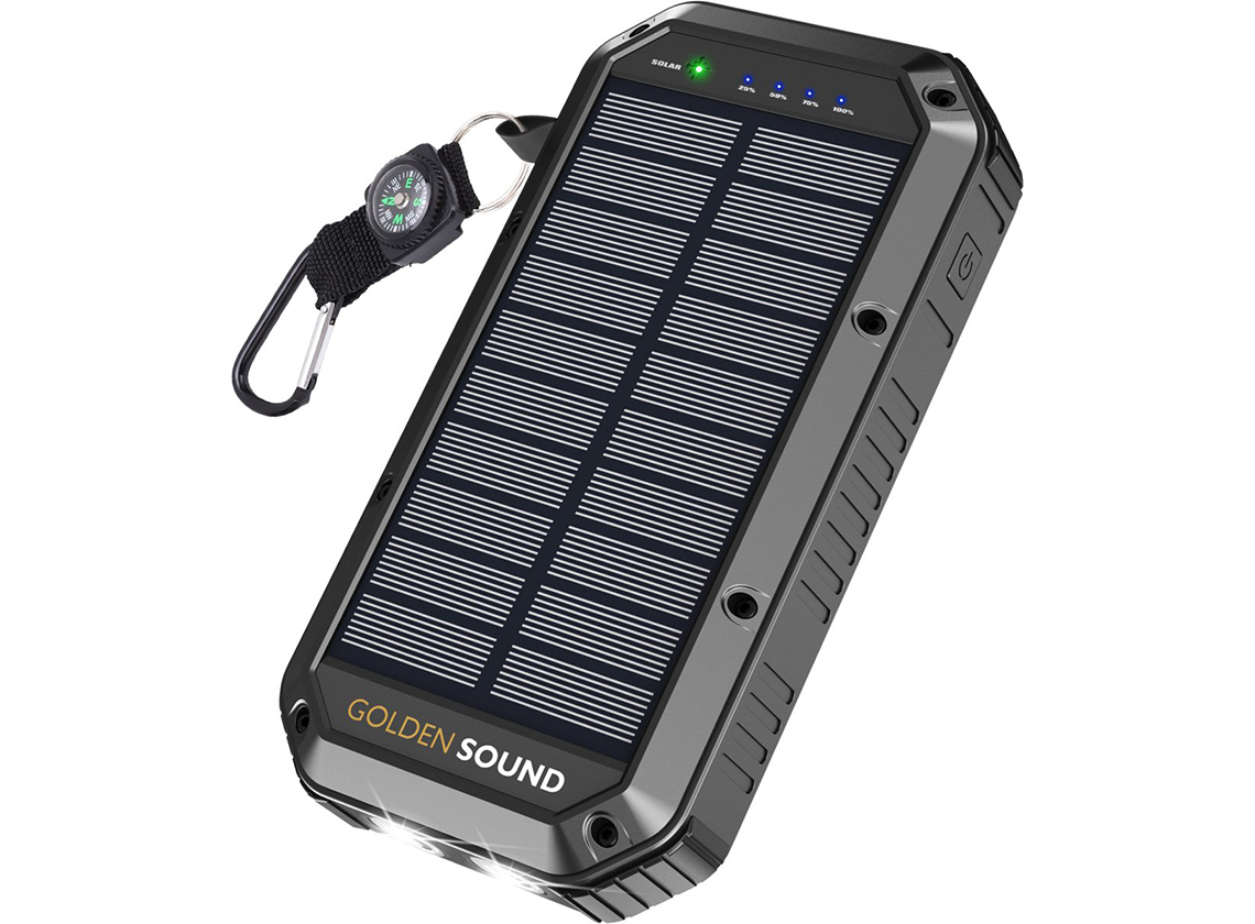 Golden Sound Solar-Powerbank – 30.000 mAh