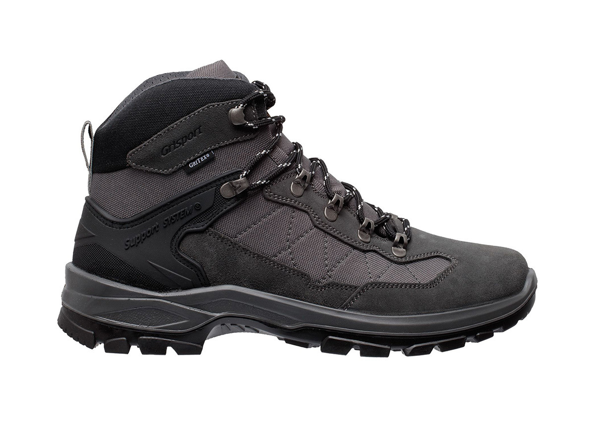 Grisport Scout Mid Herren-Wanderschuhe – Grey