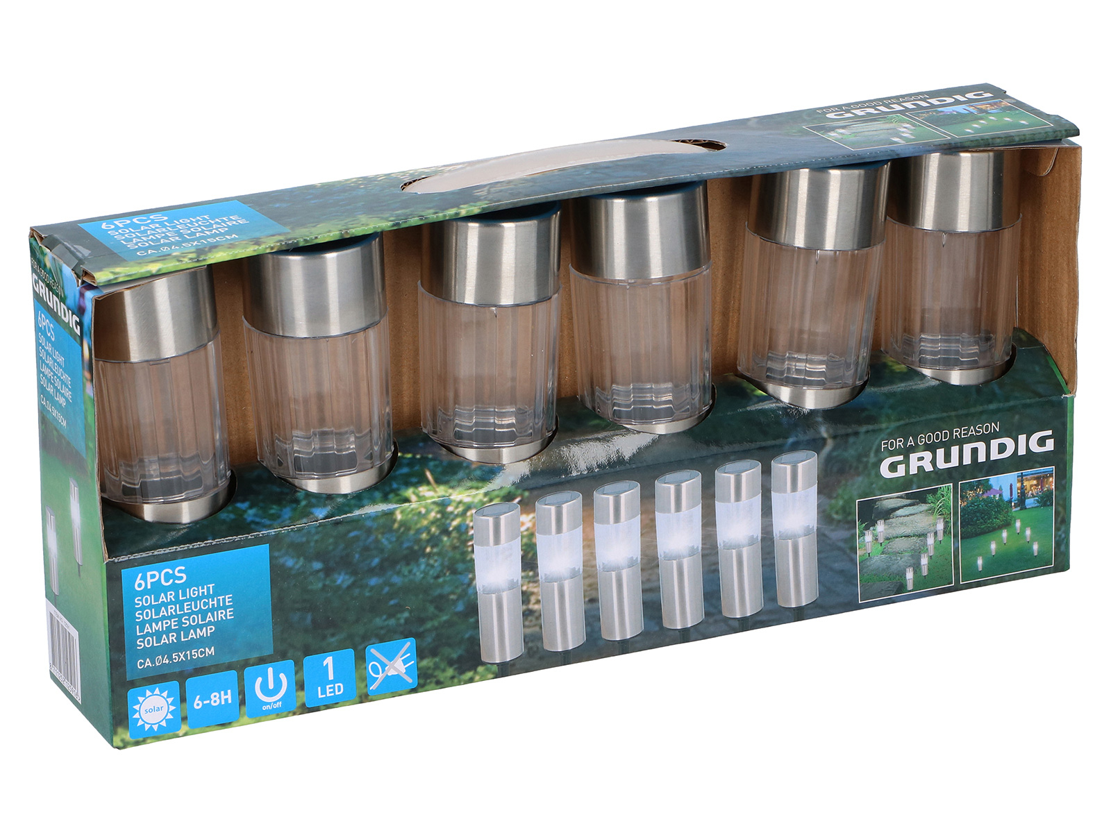 Grundig Solarlampen-Set