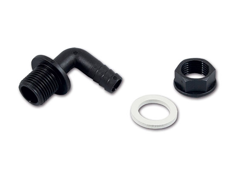 Abgewinkelte Ø13mm 1/2“ Schlauchanschluss