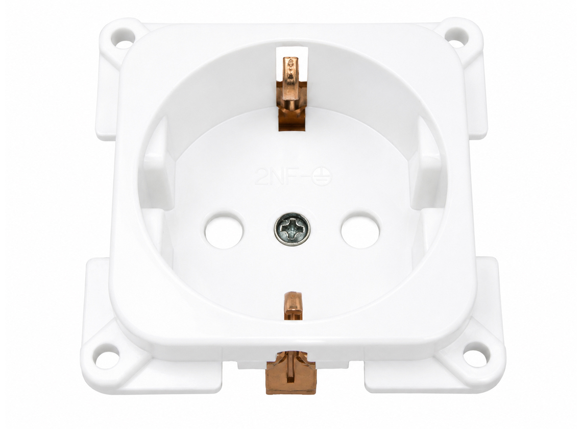 Haba C-line Wandsteckdose – White