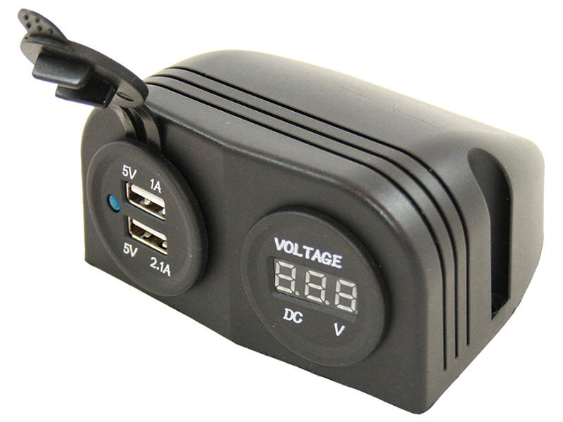 Haba Aufbau USB Spannung Indikator