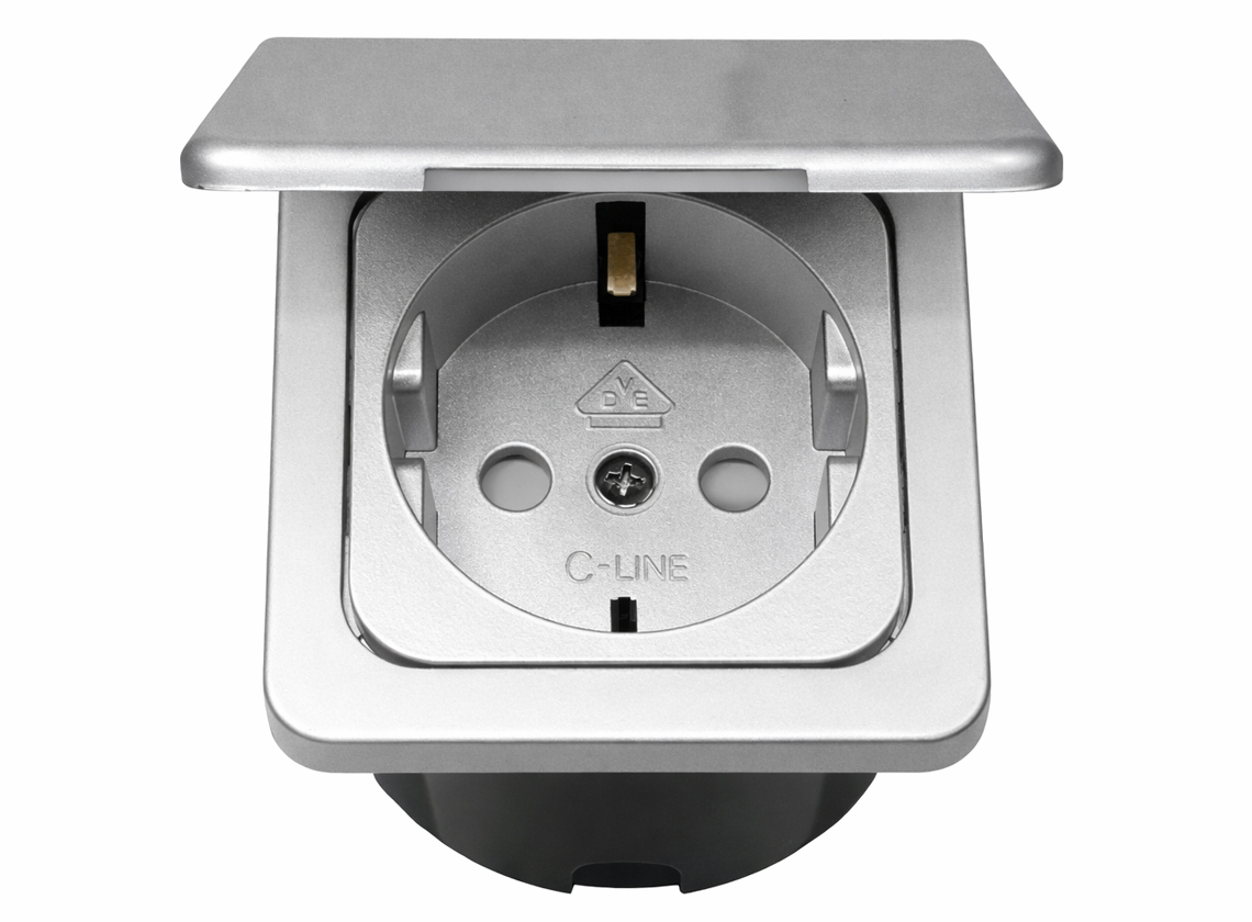 Haba Wandsteckdose – Silver