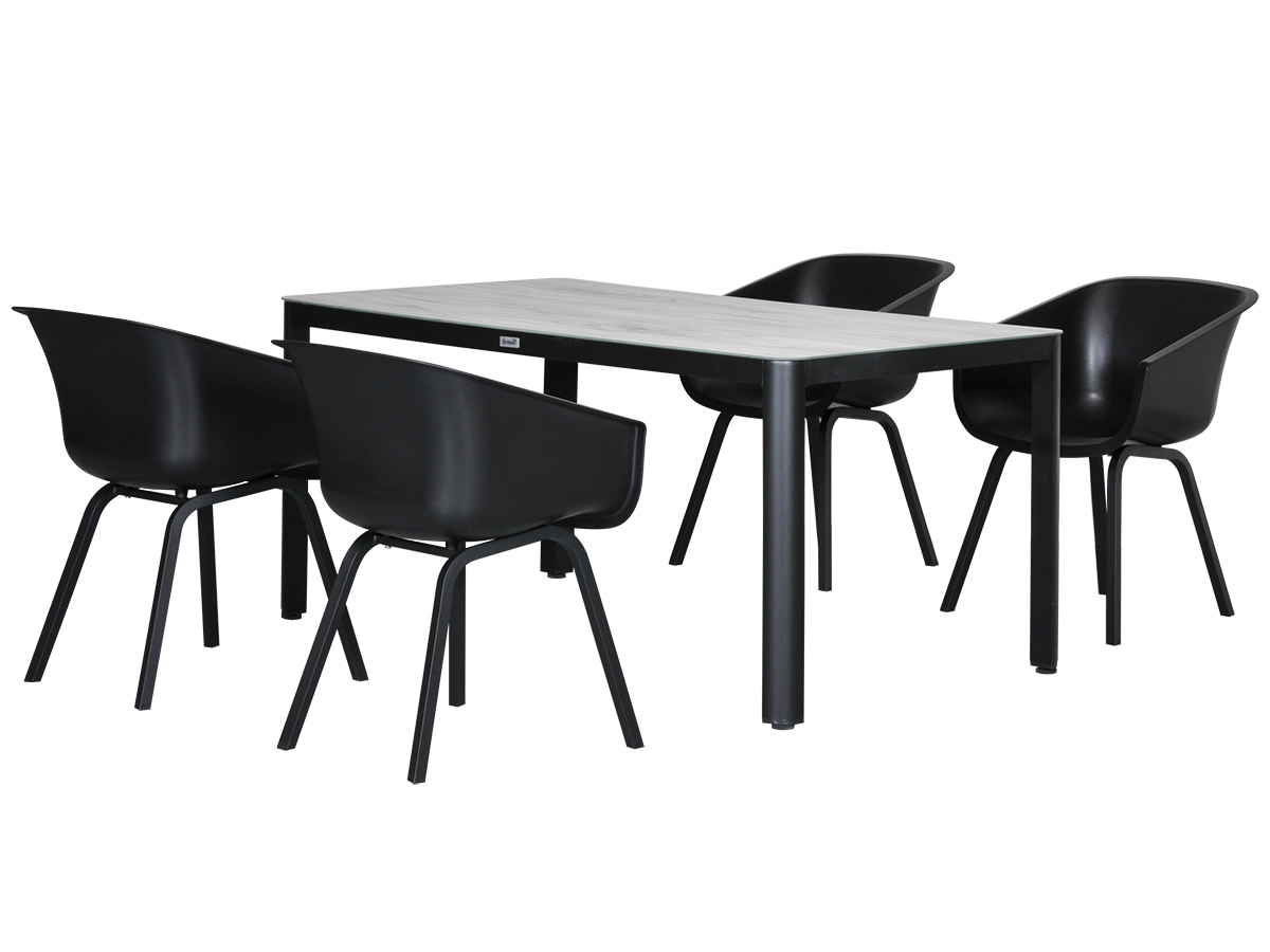 Hartman Amalia Jill Carbon Black Diningset