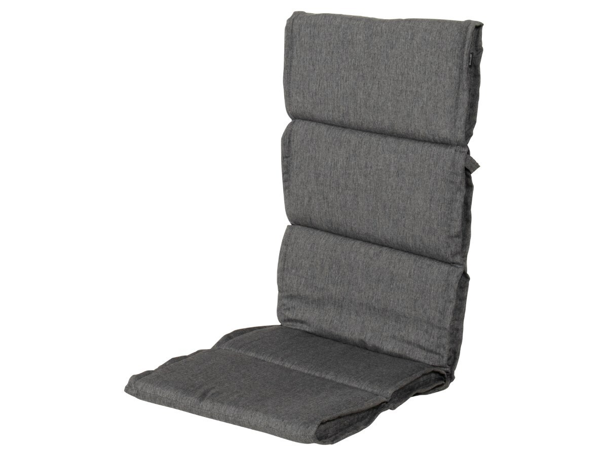 Hartman Bahama anthracite Sling-Gartenkissen mit hoher Rückenlehne