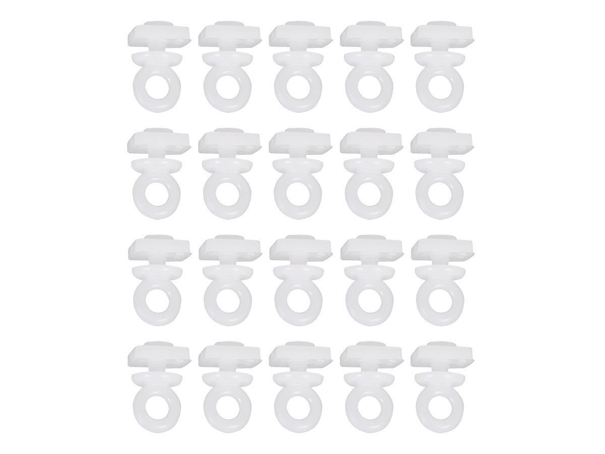 Obelink Stopper mit Gewinde (20 Stück) – white