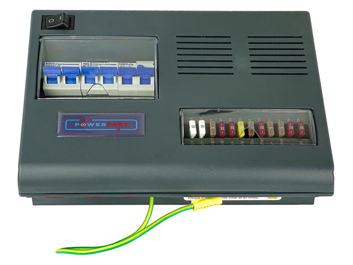 HABA PDU Stromverteiler mit Kabelbaum und Wassersensor