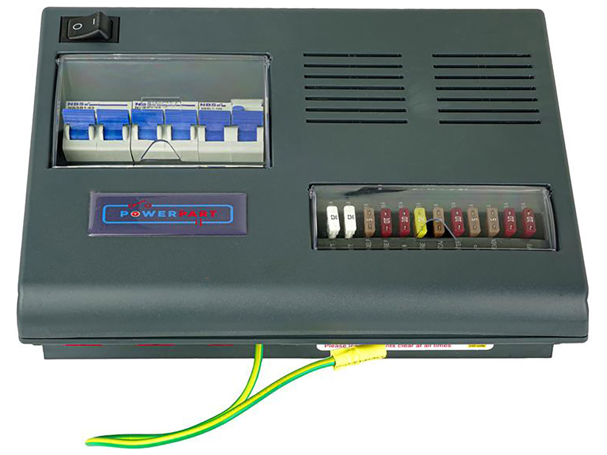 HABA PDU Stromverteiler mit Kabelbaum