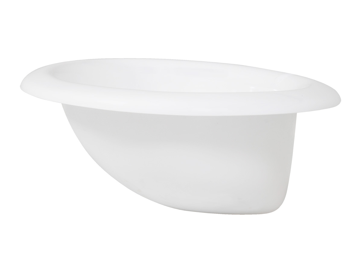 Comet 45 x 27,5 cm Kunststoff Waschbecken – Oval