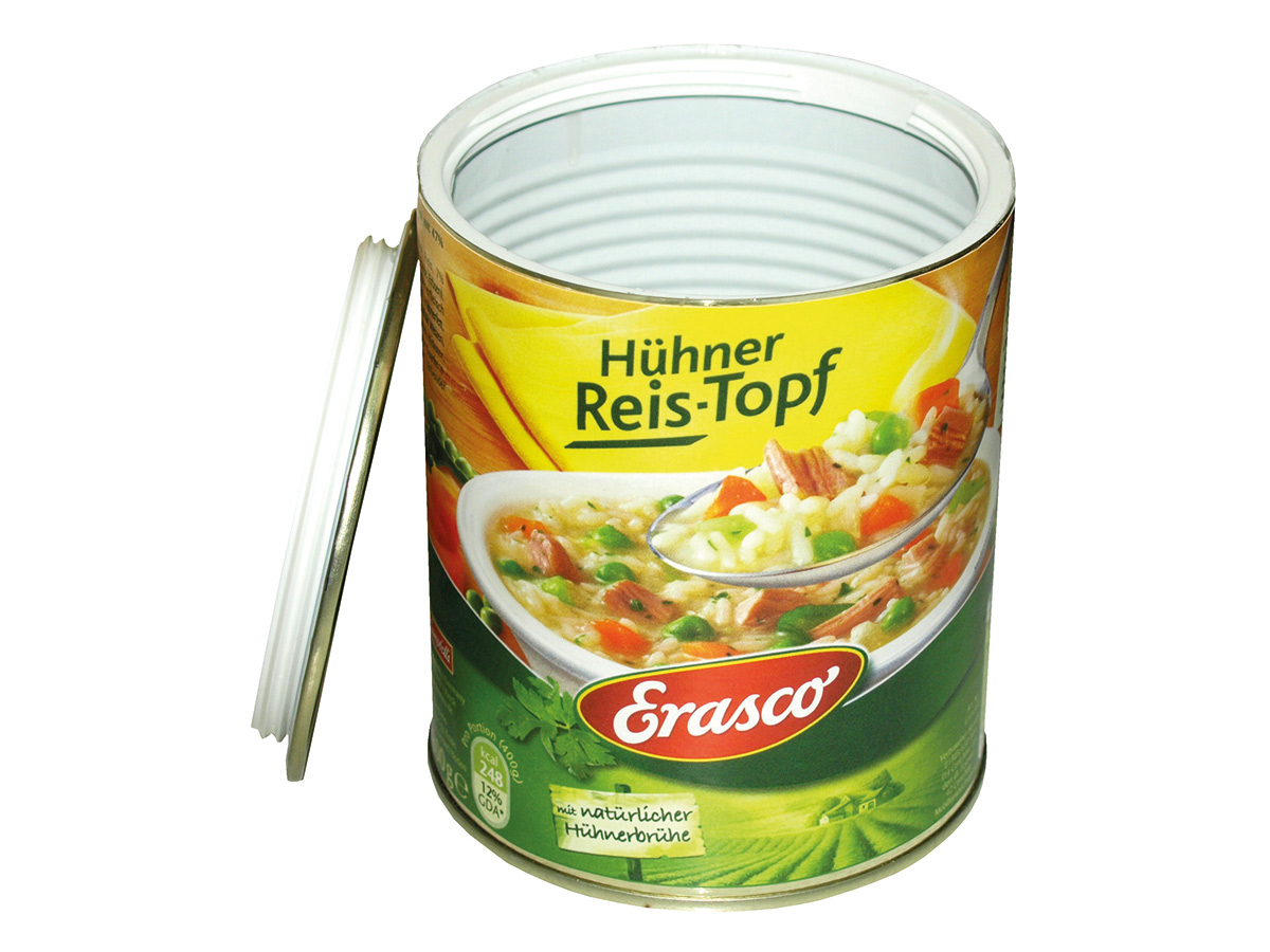 Erasco Hühner Safe Blechdose