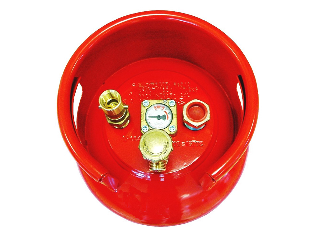 Badé gerade Verbindung stehender LPG-Tank – 36 liter